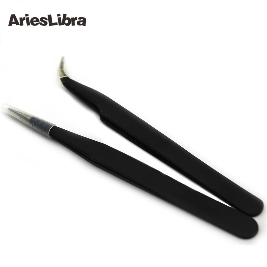 

AriesLibra 50packs/set Acrylic Gel Nail Art Rhinestones Paillette Nipper nail manicure Picking Tool Black Free Shipping