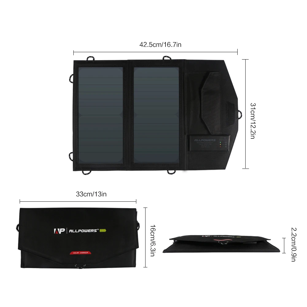 ALLPOWERS Newest Rechargeable Solar Panels Charger for iPhone X iPhone 7 Honor Xiaomi Samsung Huawei HTC LG Oppo Vivo. ALLPOWERS Newest Rechargeable Solar Panels Charger for iPhone X iPhone 7 Honor Xiaomi Samsung Huawei HTC LG Oppo Vivo.
