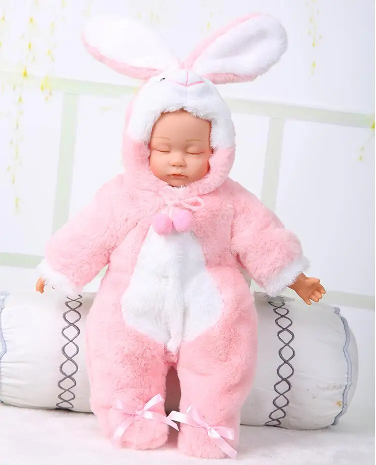 Кукла имитация мягкая для новорожденных мальчиков и девочек 38 см|Куклы| |