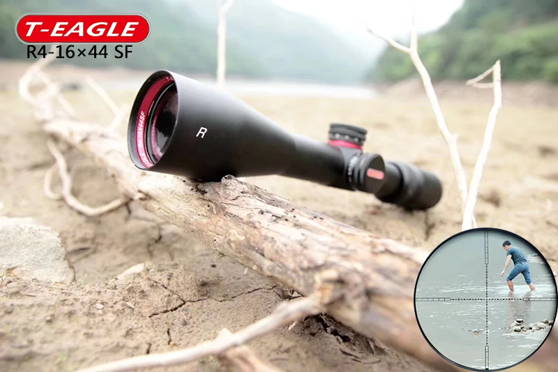 

Hunting Scope TEAGLE R4-16*44SF Riflescope with Red Dot with 11mm or 20mm Mount Rifle Scope For Shotgun Shooting Rifle Scope
