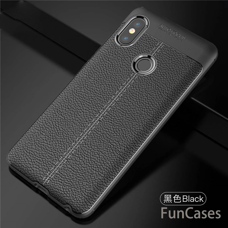 Для Xiaomi Redmi Note 5 Pro Чехол Note5 Prime чехол TPU силиконовый бампер с рисунком личи Мягкий