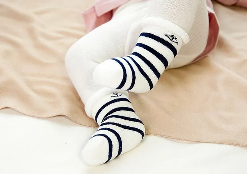 COOTELILI Thicken Cotton Winter Kids Socks Baby Girl Clothes Boys Socks Stuff For Newborns Warm Long Socks For Infant 0-3Y  (10)