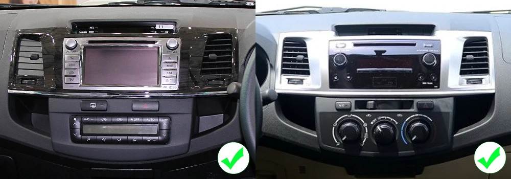 Discount ZaiXi Android Car Multimedia GPS Audio Radio Stereo For Toyota Fortuner 2007~2015 Original Style Navigation NAVI BT 1