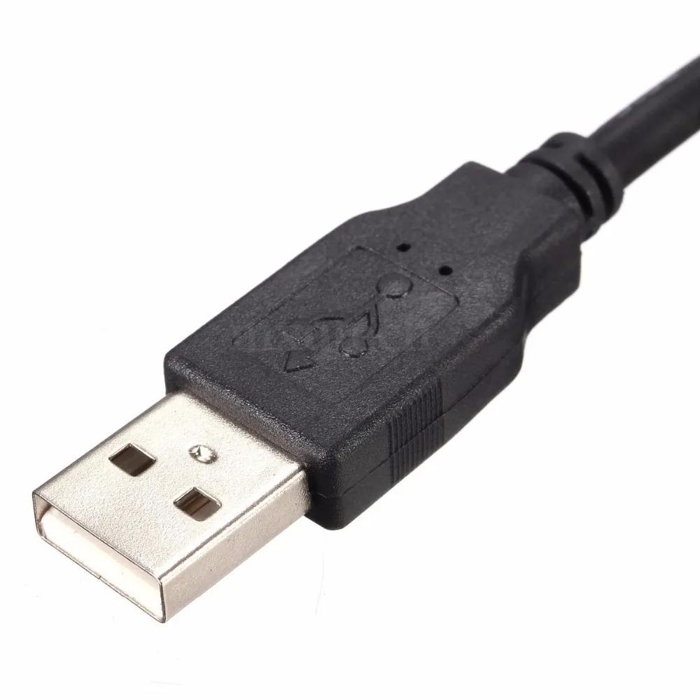 Универсальный 3 м 10 футов USB 2,0 кабель типа А к Мини B Мужской 5-контактный кабель для зарядки и передачи данных адаптер