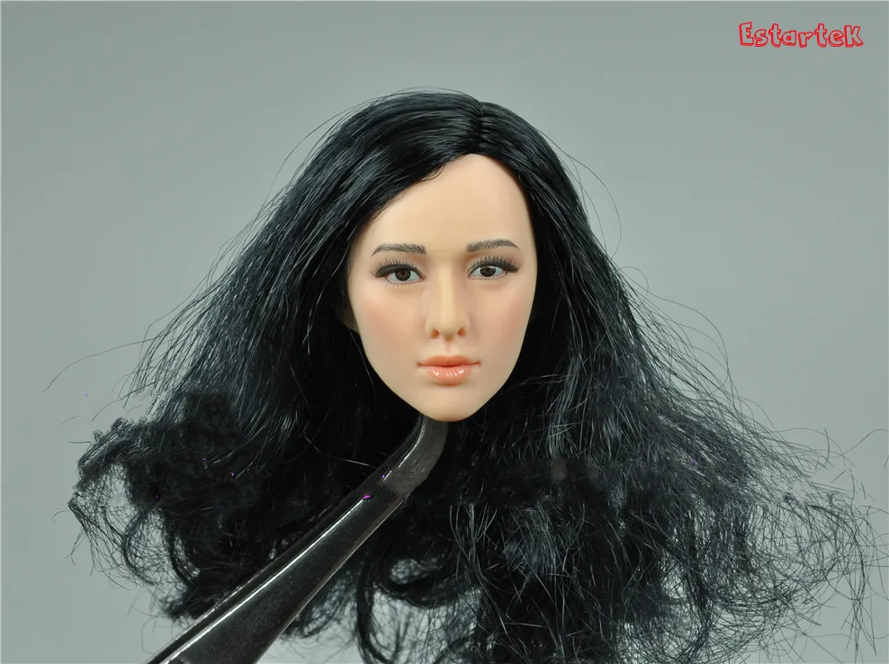 

[ESTARTEK] Phicen TBLeague PLMB2014-S01 1/6 S01 Head In Pale with Black Hair for 12inch Collectible Action Figures DIY