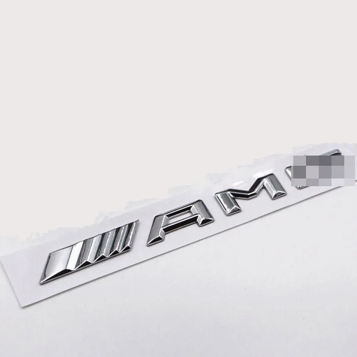 Gloss Black SL65 Flat Benz Car Model Numbers Letters Badge Emblem For Benz SL Class R230 R231 AMG