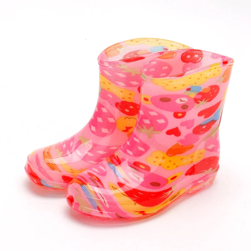 Bande Dessinee Enfants Pluie Bottes Filles Garcons A Pied Etanche Bottes Toute La Saison D Ete Bebe Rainboots Loverly Cristal Bottes Aliexpress