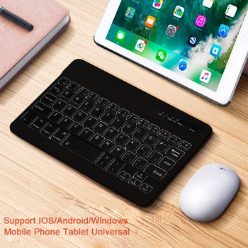 

Portable Mini Bluetooth Wireless Keyboard with Protective Cover Case for iPad Tablet iPhone Smartphone for iOS Android Windows