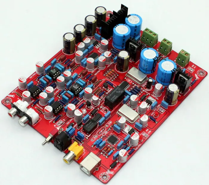 2018 NEW DAC WM8741 + PCM2706 decoding board AMPLIFIERS