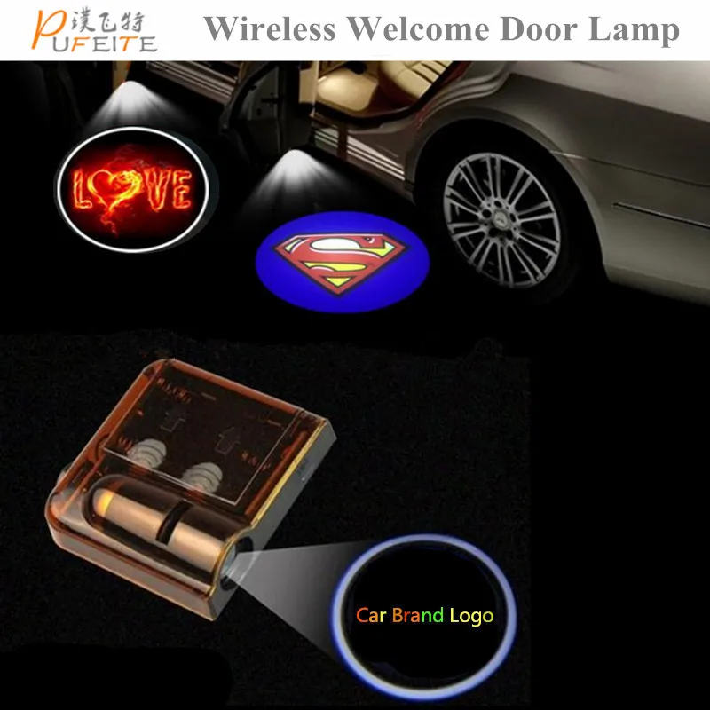 LED Door Warning Light With for Opel Logo Projector For Opel astra h