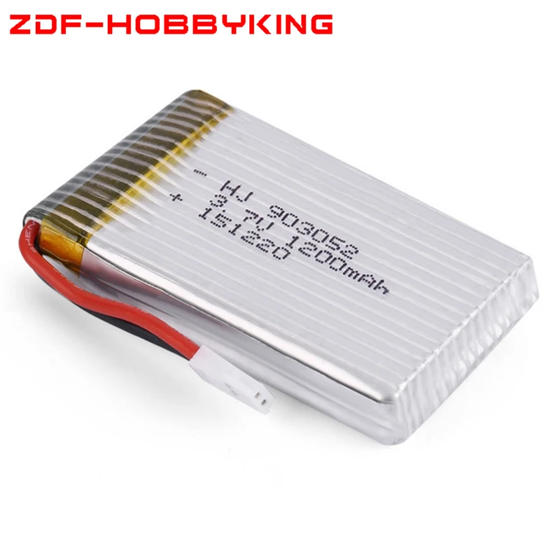

4pcs Upgrade 3.7V 1200MAH lipo Battery For X5SW X5 M18 H5P RC Quadcopter