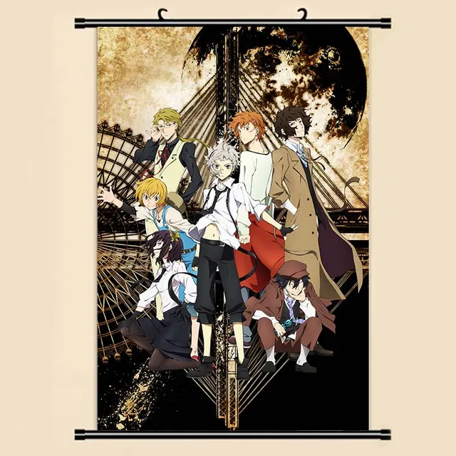 Anime Manga Bungo Stray Dogs Wall Scroll Painting X Picture Wallpaper Stickers Poster Anime Manga Bungo Stray Dogs Wall Scroll Painting X Picture Wallpaper Stickers Poster
