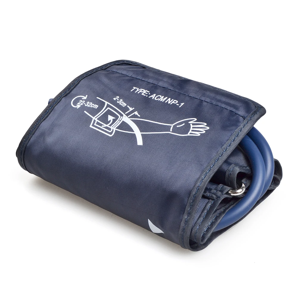 

Portable Arm Digital Blood Pressure Monitor Cuff Single tube Tonometer Cuff For Sphygmomanometer BP meter 22-32CM/22-48CM