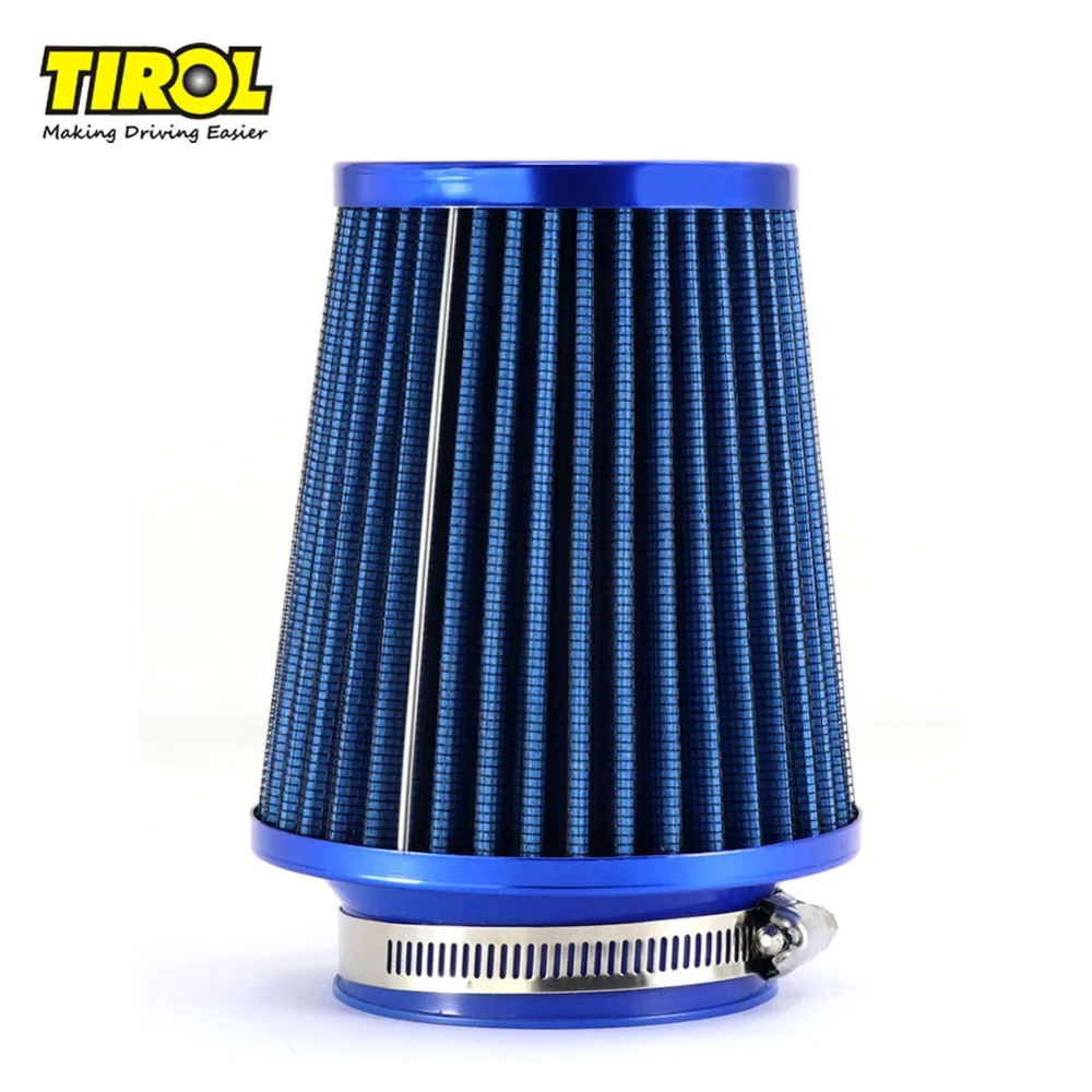 

TIROLP3 Round Tapered Mini Power Stack Motorcycle Air Filters Auto Cold Air Intakes Air Filter Dia 76mm BlueT11649 Free Shipping