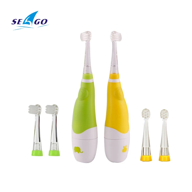 

SG-902 / SG902 Professional seago child baby sonic electric toothbrush intelligent vibration with LED light and smart reminder