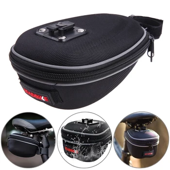 

Bicycle Bag Hard Shell Bag Rainproof Saddle Bag Bike Seat Pouch Shockproof Cycling Rear Seatpost Bag MTB Bicycle Accessories