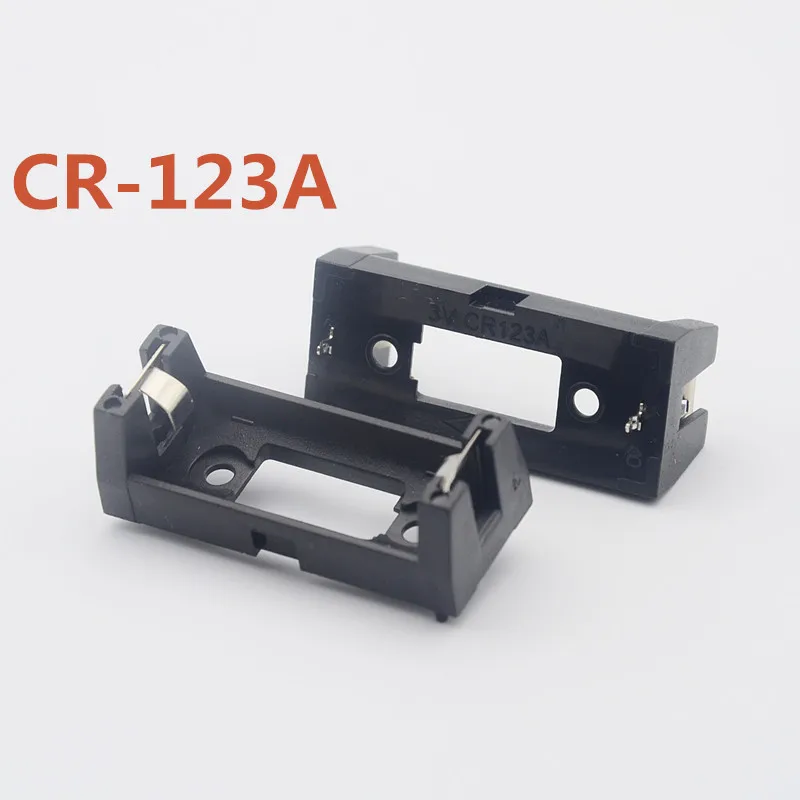 

MasterFire 1000pcs/lot CR123A 16340 LIR123A Battery Box Holder Clip Case Socket with PCB Pins Solder Mounting Lead PCB Mount