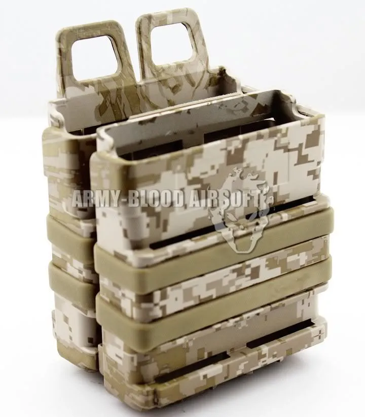 7,62 Тяжелая версия крепежный элемент для магазина quick pull Magazine Pouch module комбинированный два комплекта(DE FG пиксельный пустынный WD ACU AT MC AT BK