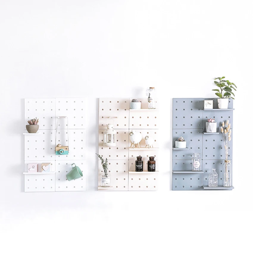

2018 New Plastic Storage Rack Adhesive Wall Hanging Kitchen Organizer Ornaments Bonsai Holder Storage Holders & Racks 22*22cm