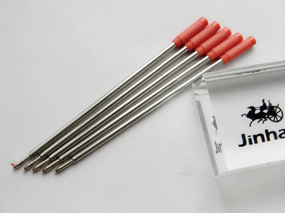 

5Pc red ink refill for Stationery Ballpoint Pen Refills