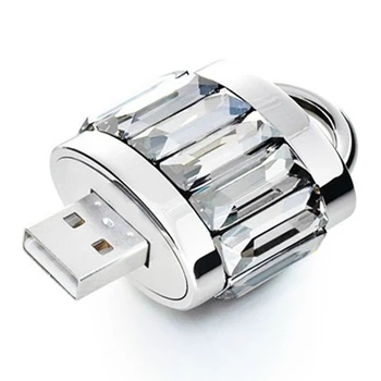

Crystal Necklace Pen Drive 16GB 32GB Usb Flash Drive 1TB 2TB Jewelry Usb Memory Pendrives Flash Disk On Key 64GB Computer Gift