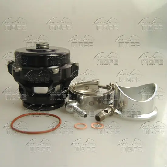 

SPECIAL OFFER SPECIAL OFFER MOFE Aluminum V-band 50mm Q With Flange Clamp BOV Blow Off Valve Black