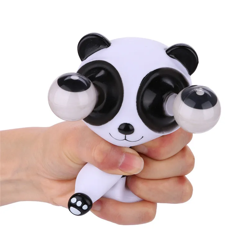 Kawaii Panda Pop Out eye squishy медленно поднимающиеся мягкие игрушки снятие стресса Декор антистресс игрушки для детей brinquedos