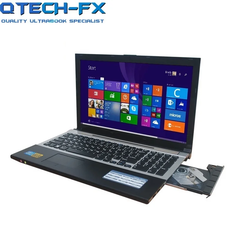 I7 игровой ноутбук 15 6 &quot8 ГБ Оперативная память SSD 120 240 360 DVD быстро Процессор