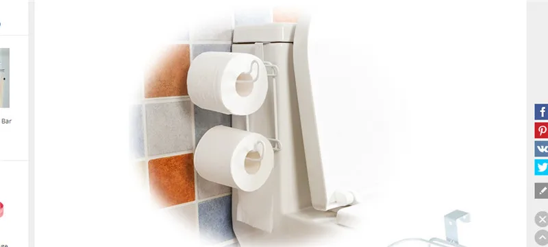 Держатель для салфеток хранилище для туалетной бумаги органайзер для ванной комнаты хромированный резервуар - Цвет: Белый