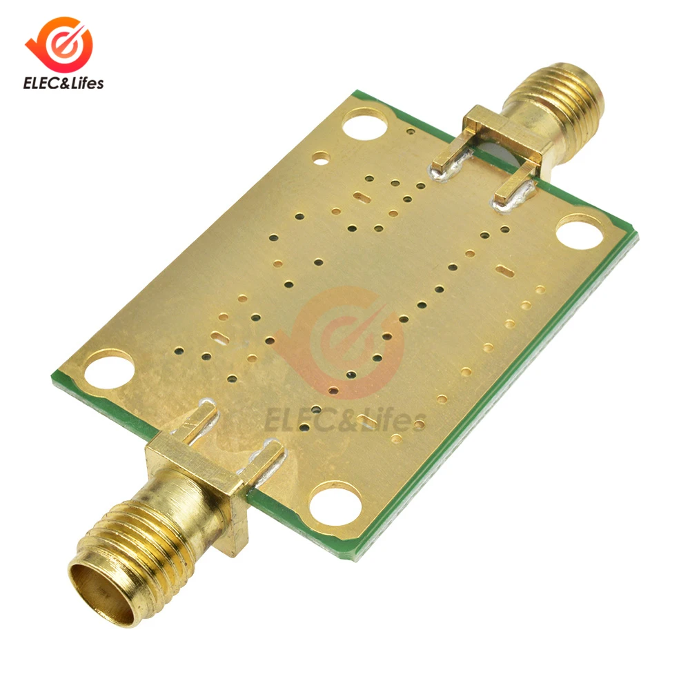 Bias Tee Wideband Frequency 10MHz -6GHz RF DC blocker for HAM radio RTL SDR LNA Low Noise Ham Radio Amplifier 10-6000 MHz 4