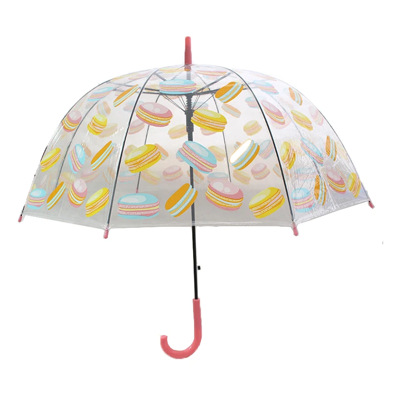 Transparente larga de los niños de de de estudiante de kindergarten hombres y mujeres paraguas niña niño regalo|Paraguas| - AliExpress