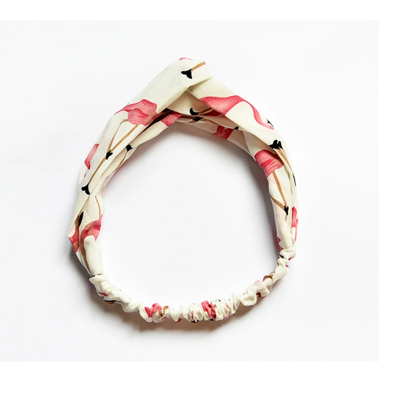 

DANZE Bohemian Women Girls Hair Bands Print Headbands Cross Bandage Bandanas HairBands Hair Accessories Headwrap Summer