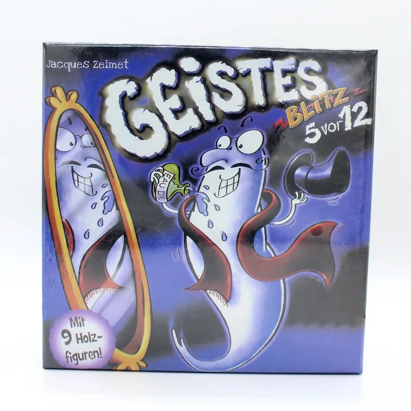 Geistes Blitz 1 2 3 4 Ghost Blitz Geistesblitz 5 Vor 12 Spooky Doo настольная игра очень популярные Семейные Вечерние игры в помещении - Цвет: Geistes 5 vor 12