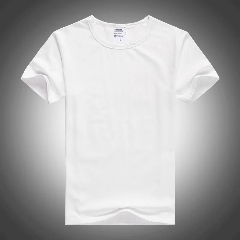 

Short sleeve round neck solid color blank T-shirt NX090125