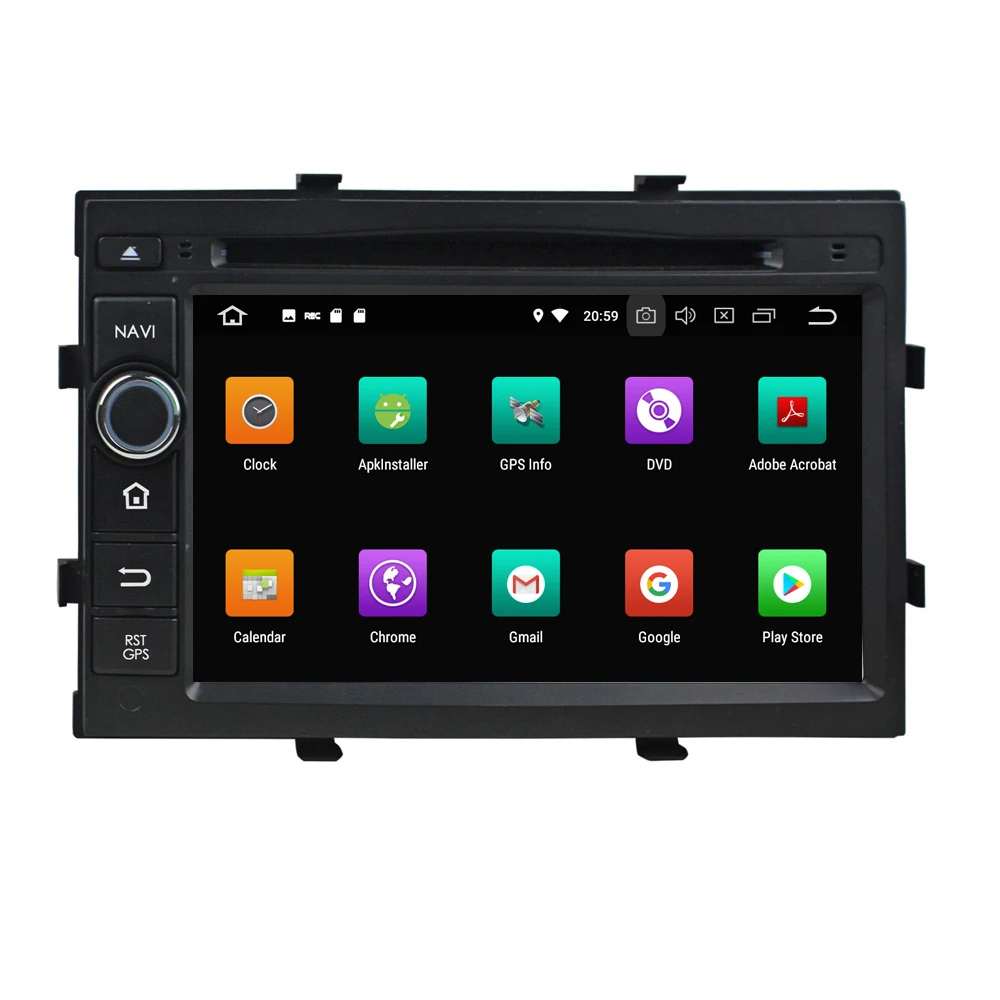 

KLYDE 7" 2 Din 8 Core Android 8.0 Car DVD Player 32GB For Chevrolet Cobalt Spin Onix 2012- Car Multimedia Player