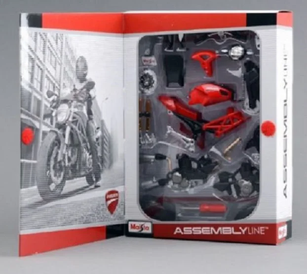 Maisto 1:12 Ducati MONSTER 696 Сборка DIY модель мотоцикла велосипед игрушка Новый в коробке| |