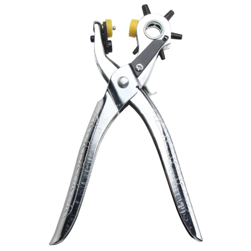 

3 In 1 Multi-function Punching Pliers Eyelet Eye Hole Eye Pliers Rivet Pliers Leather Belt Punching Pliers Hand Tool