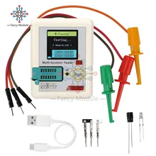 Diymore Многофункциональный транзистор с подсветкой TFT, цветной дисплей 3,5 дюйма, диодный триодный конденсатор, тестер устройства сопротивлени...