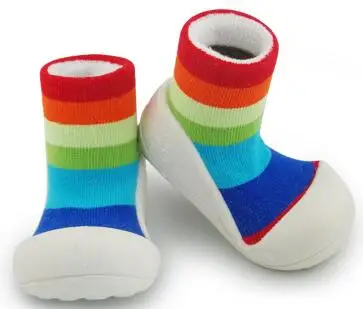 IEndyCn нескользящие носки для малышей с резиновой подошвой, г., обувь для новорожденных, Нескользящие, дышащие, YD533 - Цвет: style 3
