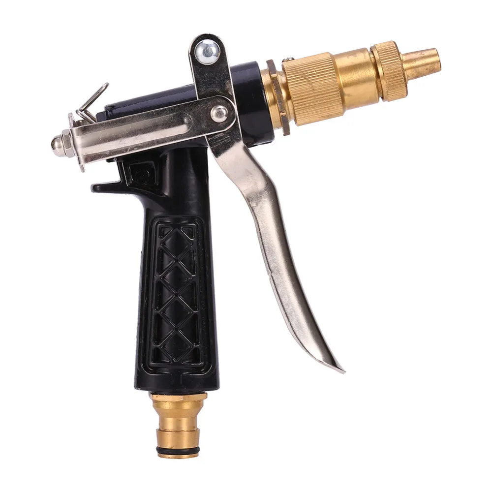 829 13 De Réductionpistolet à Eau Haute Pression Pulvérisateur Lave Auto Pistolet à Eau En Laiton Pistolet De Jardin Buse Deau Automatique Au