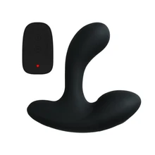 LEVETT Wireless Intelligent Remote Control Prostate Massager USB Charging font b Anal b font Prostata Vibrator