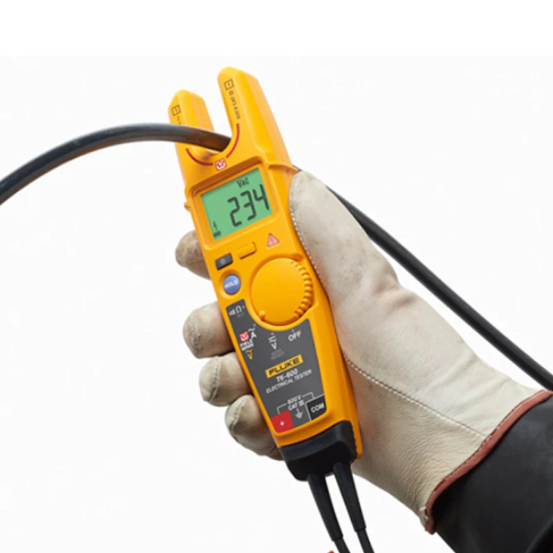 

Fluke T61000 Non-contact Voltage Clamp Meter Fork Voltmeter Ammeter With Soft Shell High Precision Current Clamp Meter