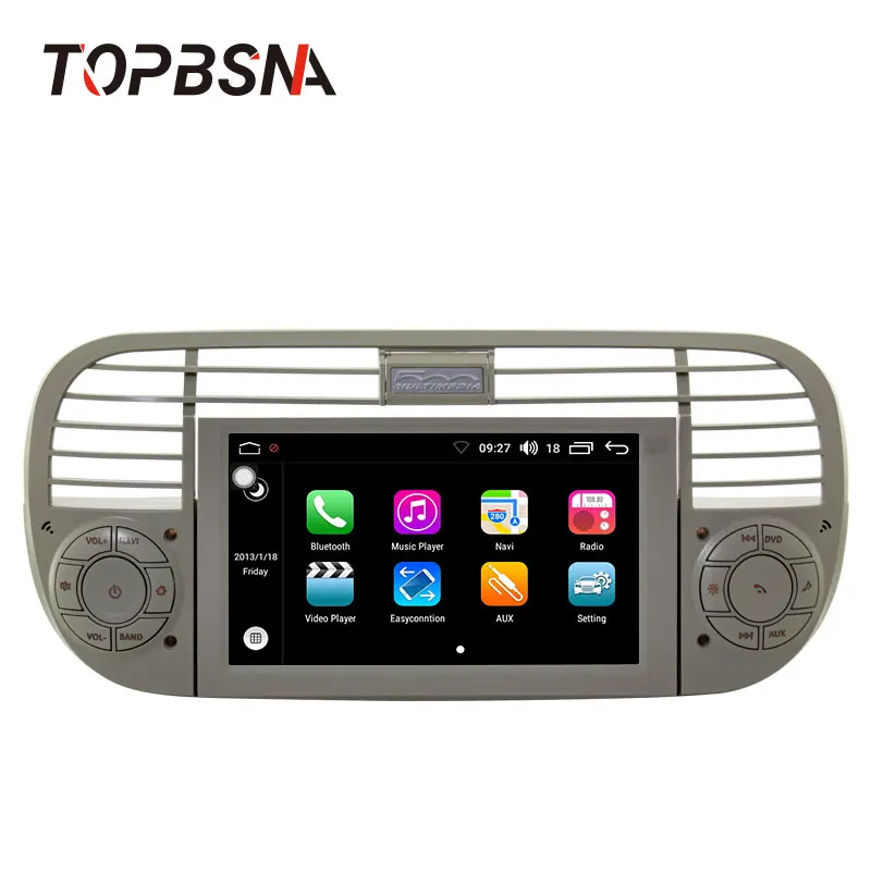 Clearance TOPBSNA Android 8.0 Car DVD Player For Fiat 500 Abarth 2007 2008 2009-2015 GPS 1 Din Car Radio Multimedia WIFI Stereo Headunit 0 Clearance TOPBSNA Android 8.0 Car DVD Player For Fiat 500 Abarth 2007 2008 2009-2015 GPS 1 Din Car Radio Multimedia WIFI Stereo Headunit 0