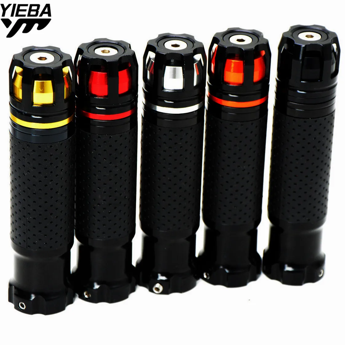 22MM Motorcycle Carbon fiber Hand Handle Grips Handlebar FOR kawasaki ER6F ER6N ER 6N 6F VERSYS 1000 ZZR600 VN1600 YZF R6 MT03