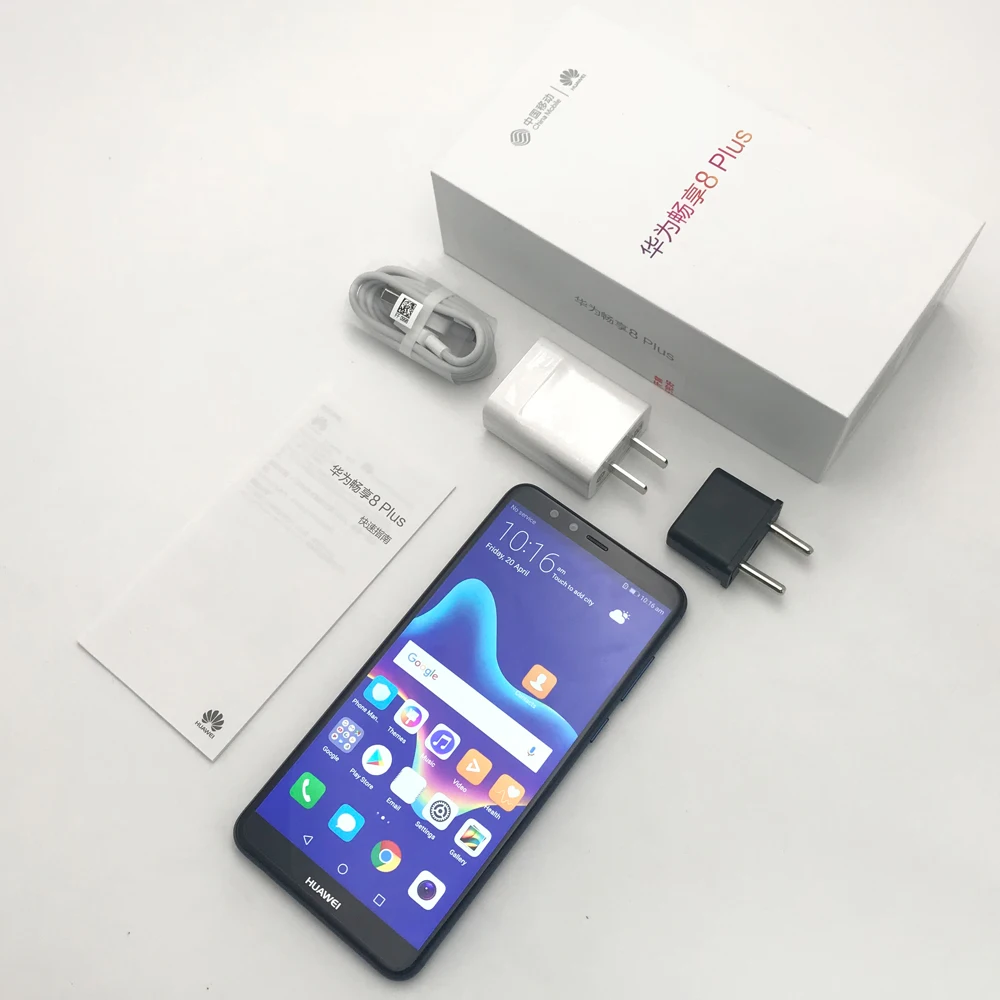 Huawei Y9 2018 huawei Enjoy 8 Plus 4G 64G Восьмиядерный фронтальный 8.0MP двойная фронтальная камера
