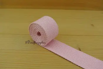 

5 yards 1.25 inch(32mm) heavy weight cotton webbing key fob strap ZD52