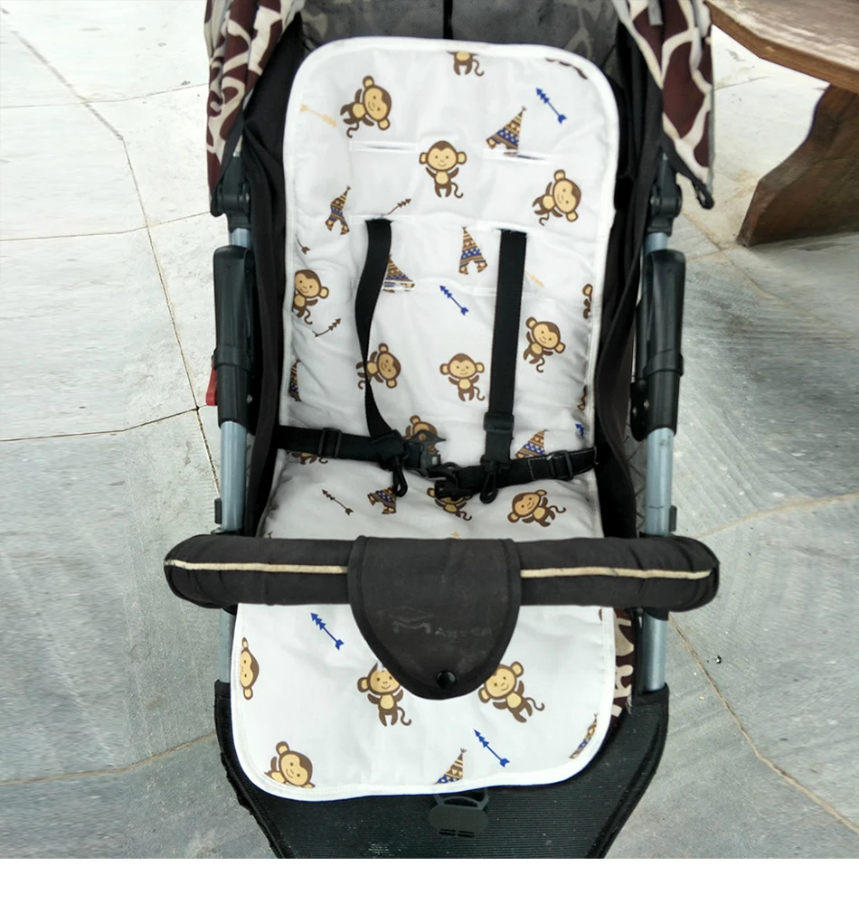 Хлопковая детская коляска, подушка, матрас, коврик для младенца, пеленка, удобная коляска для малыша, подушка, сиденье, детская коляска, аксессуары