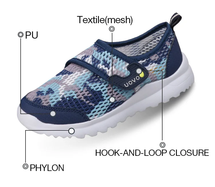 Sapatos para Meninos e Meninas de Pouco Uovo Primavera Verão Crianças Sapatos Casuais Respirável Peso Esporte Tênis Tamanho 28 -37 4 High Quality Mamãe e Bebê