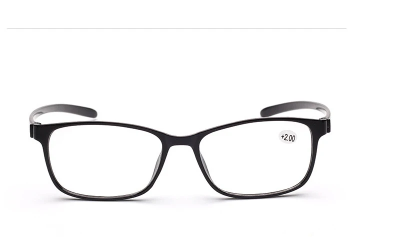TinffGan PC очки для чтения, для мужчин и женщин, оптические диоптрийные очки для глаз, очки для дальнозоркости, дальнозоркости, черные, красные, коричневые, 100+ 1,5 2