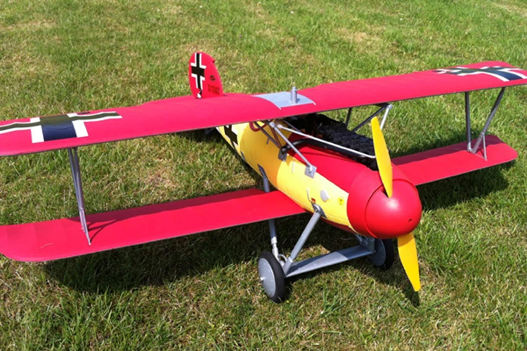rc albatros biplane